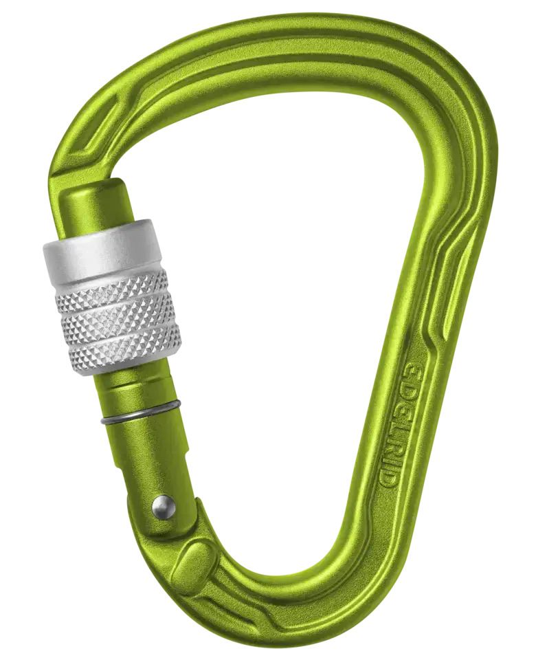 Edelrid HMS Strike Screw Locking Carabiner