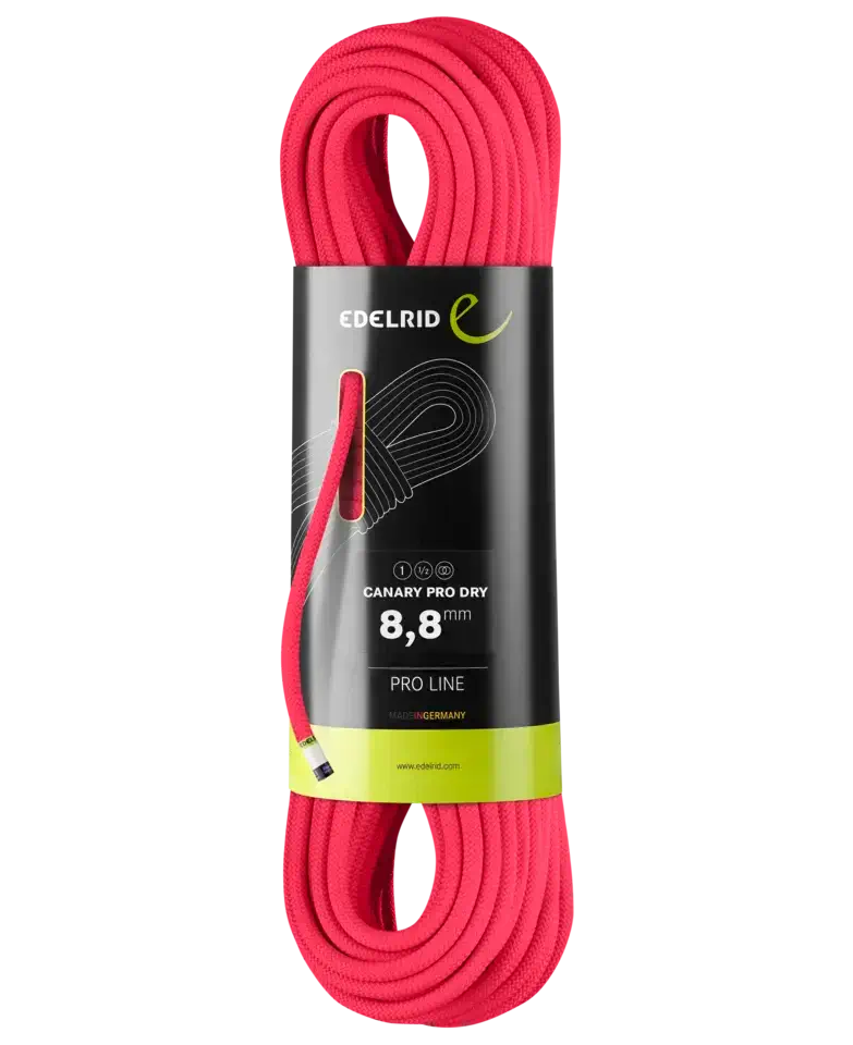 Edelrid Canary Pro Dry Single Rope 8.8 mm