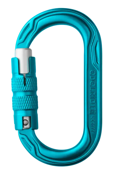 Edelrid Oval Power 2500 Triple NFC Carabiner - Icemint
