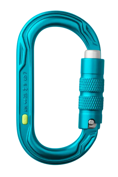 Edelrid Oval Power 2500 Triple NFC Carabiner - Icemint