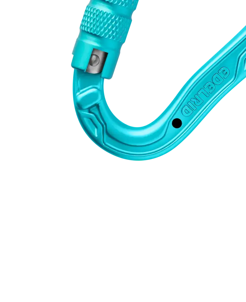 Edelrid HMS Bullet Triple RFID Locking Carabiner