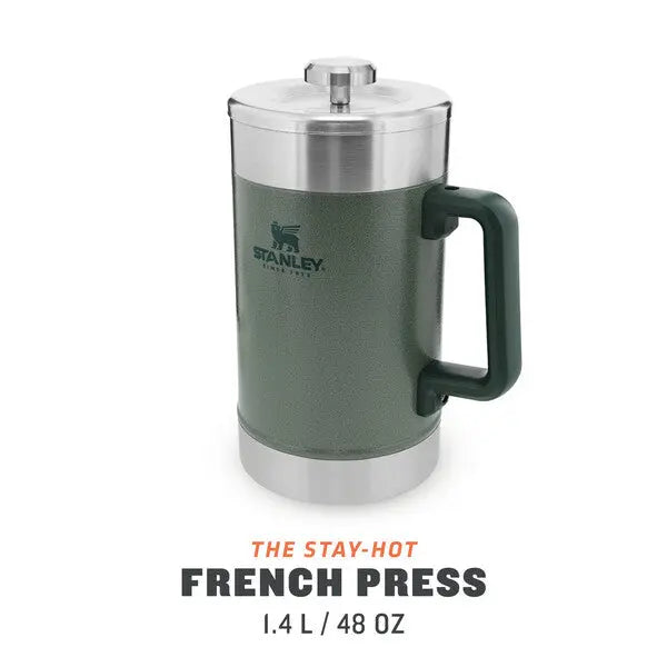 Stanley Classic Stay Hot French Press 48 oz - Shop  Camp Coffee Presses at  Trekaline