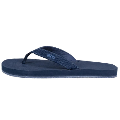 Indosole Women's Pable Flip Flops Recycled Straps