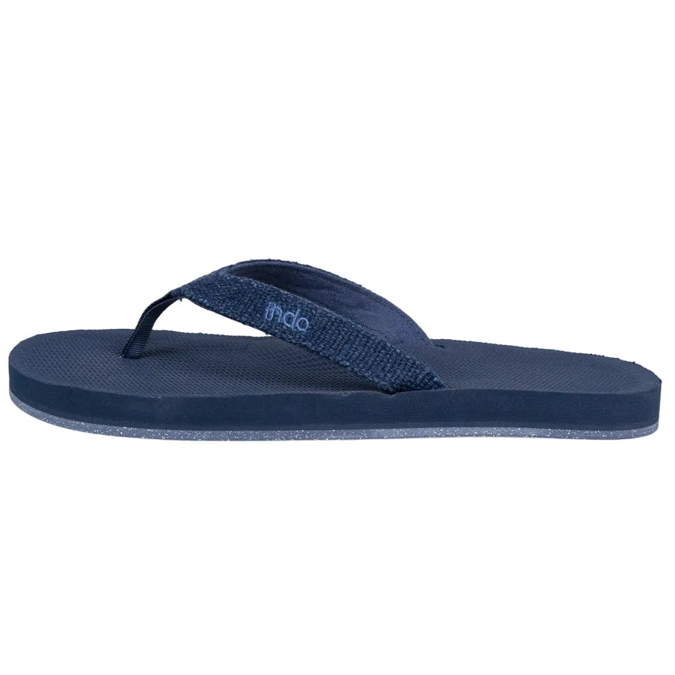 Indosole Women's Pable Flip Flops Recycled Straps