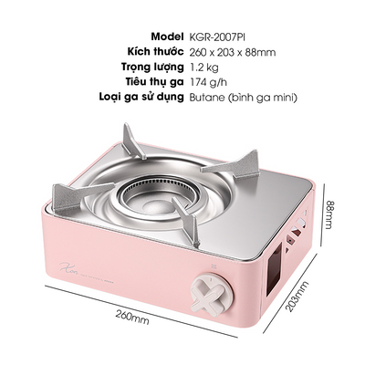 Kovea X-On Portable Tabletop Gas Stove - Shop  Camp Stoves at  Trekaline