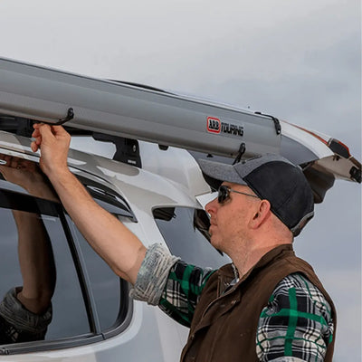 ARB Aluminium Case Silver Awning & LED Light Kit - Shop  Awnings at  Trekaline