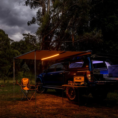 ARB PVC Case Awning & LED Light Kit 2m x 2.5m - Shop  Awnings at  Trekaline