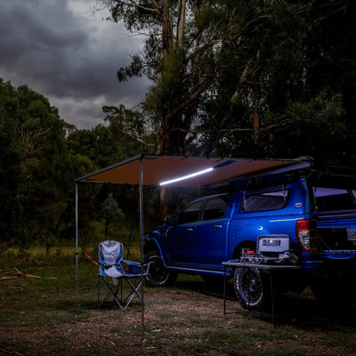 ARB PVC Case Awning & LED Light Kit 2m x 2.5m - Shop  Awnings at  Trekaline