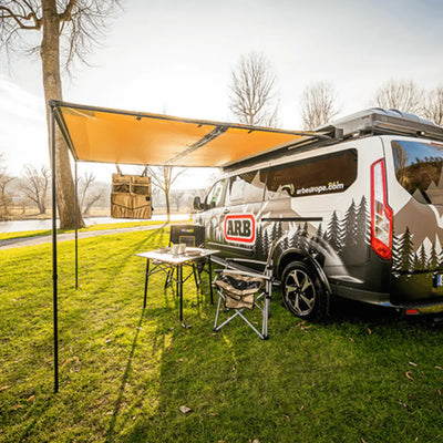 ARB 3m x 2.5m Aluminum Awning with Light Kit