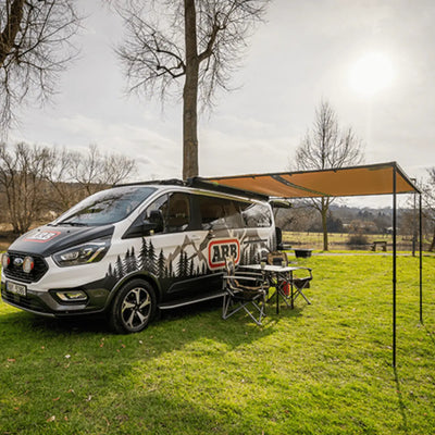 ARB 3m x 2.5m Aluminum Awning with Light Kit