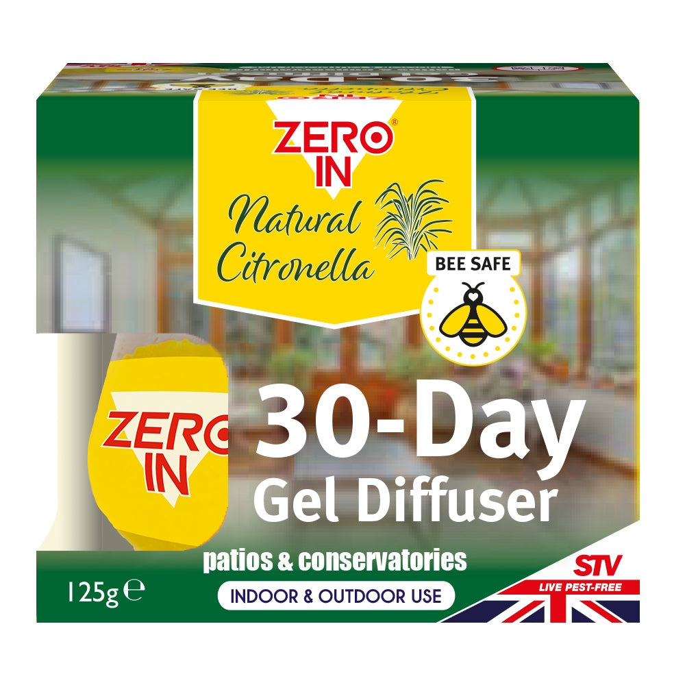 STV Zero In 30-Day Natural Citronella Gel Diffuser